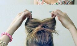 Быстрые и лёгкие прически на каждый день на средние волосы